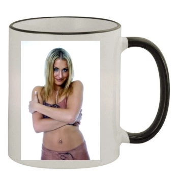 Sarah Connor 11oz Colored Rim & Handle Mug