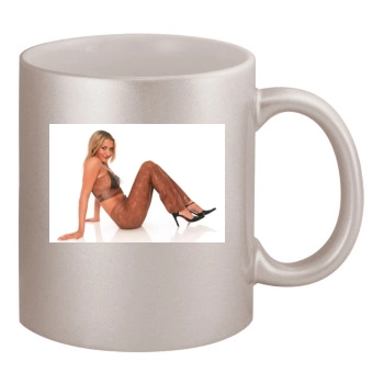 Sarah Connor 11oz Metallic Silver Mug