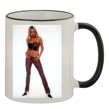 Sarah Connor 11oz Colored Rim & Handle Mug