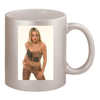 Sarah Connor 11oz Metallic Silver Mug