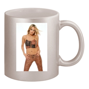 Sarah Connor 11oz Metallic Silver Mug