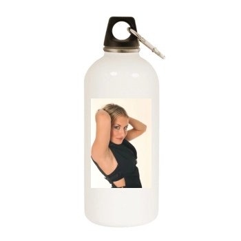 Sarah Connor White Water Bottle With Carabiner