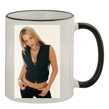 Sarah Connor 11oz Colored Rim & Handle Mug