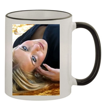 Sarah Connor 11oz Colored Rim & Handle Mug