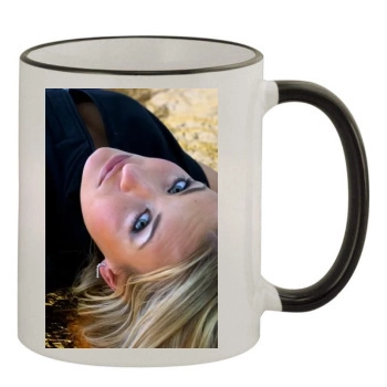 Sarah Connor 11oz Colored Rim & Handle Mug