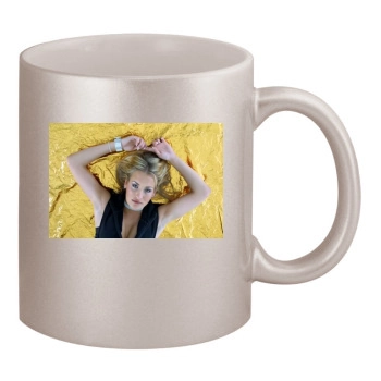 Sarah Connor 11oz Metallic Silver Mug