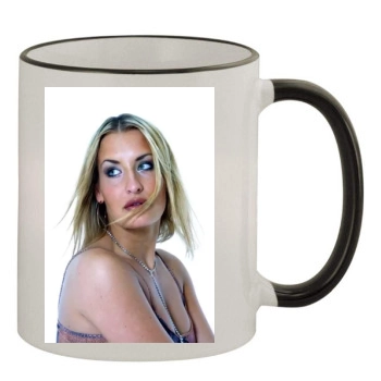 Sarah Connor 11oz Colored Rim & Handle Mug