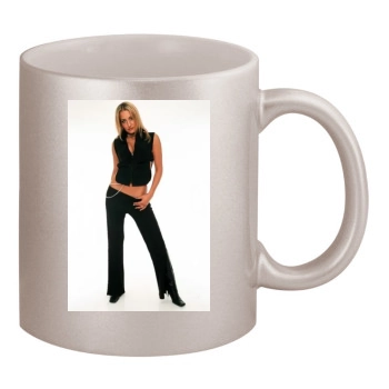 Sarah Connor 11oz Metallic Silver Mug