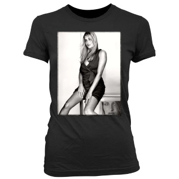 Sarah Connor Women's Junior Cut Crewneck T-Shirt