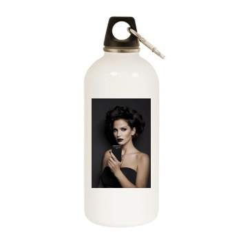 Sarah Harding White Water Bottle With Carabiner