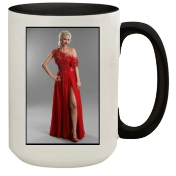 Sarah Harding 15oz Colored Inner & Handle Mug