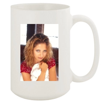 Sarah Michelle Gellar 15oz White Mug