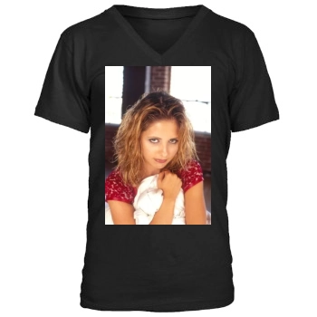 Sarah Michelle Gellar Men's V-Neck T-Shirt