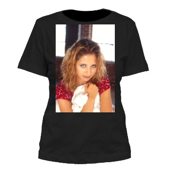 Sarah Michelle Gellar Women's Cut T-Shirt