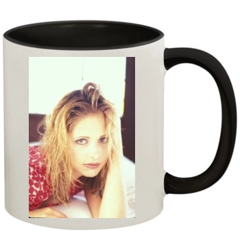 Sarah Michelle Gellar 11oz Colored Inner & Handle Mug