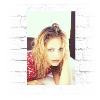 Sarah Michelle Gellar Metal Wall Art