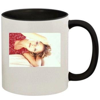 Sarah Michelle Gellar 11oz Colored Inner & Handle Mug