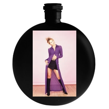 Sarah Michelle Gellar Round Flask