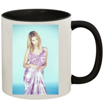 Sarah Michelle Gellar 11oz Colored Inner & Handle Mug