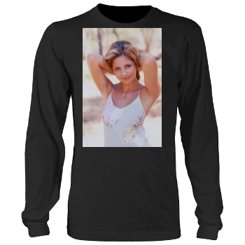 Sarah Michelle Gellar Men's Heavy Long Sleeve TShirt