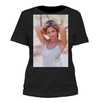 Sarah Michelle Gellar Women's Cut T-Shirt