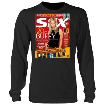 Sarah Michelle Gellar Men's Heavy Long Sleeve TShirt