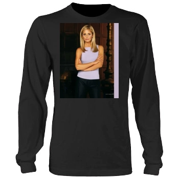 Sarah Michelle Gellar Men's Heavy Long Sleeve TShirt