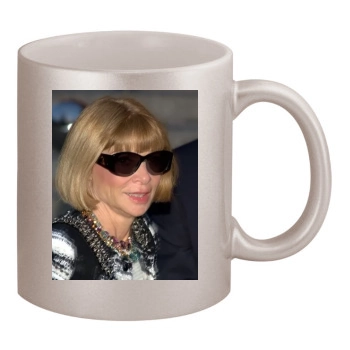 Anna Wintour 11oz Metallic Silver Mug