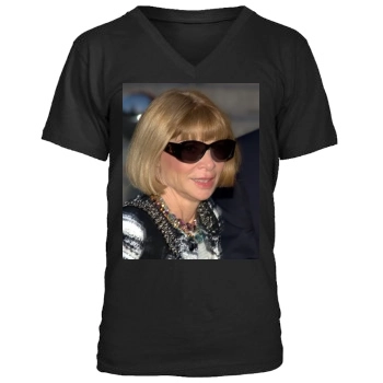 Anna Wintour Men's V-Neck T-Shirt