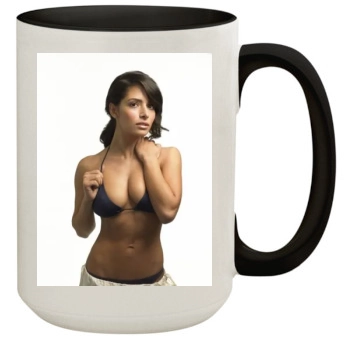 Sarah Shahi 15oz Colored Inner & Handle Mug