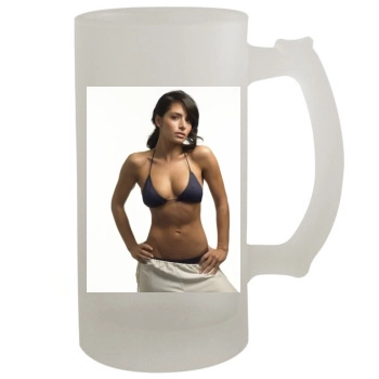 Sarah Shahi 16oz Frosted Beer Stein