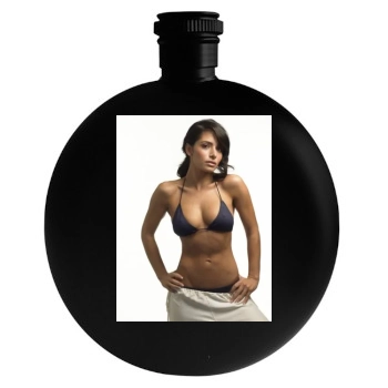 Sarah Shahi Round Flask