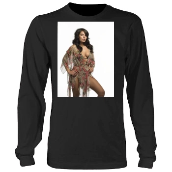 Sarah Shahi Men's Heavy Long Sleeve TShirt