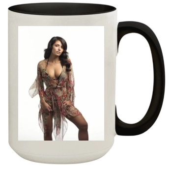 Sarah Shahi 15oz Colored Inner & Handle Mug