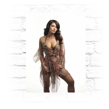 Sarah Shahi Metal Wall Art