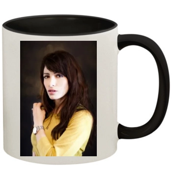 Sarah Shahi 11oz Colored Inner & Handle Mug