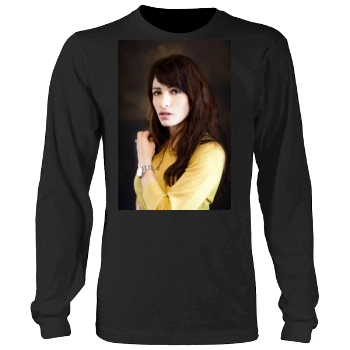 Sarah Shahi Men's Heavy Long Sleeve TShirt