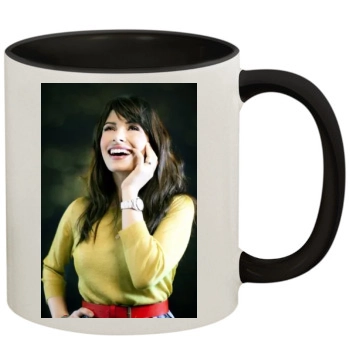 Sarah Shahi 11oz Colored Inner & Handle Mug