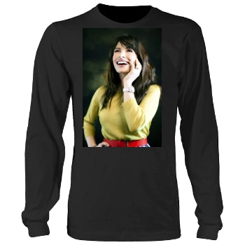 Sarah Shahi Men's Heavy Long Sleeve TShirt