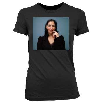 Sarah Silverman Women's Junior Cut Crewneck T-Shirt