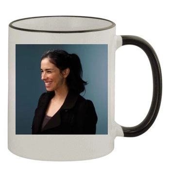 Sarah Silverman 11oz Colored Rim & Handle Mug