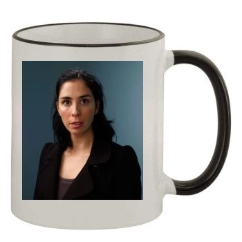 Sarah Silverman 11oz Colored Rim & Handle Mug