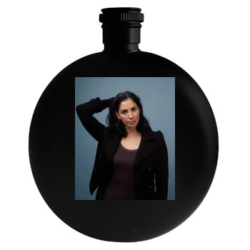 Sarah Silverman Round Flask