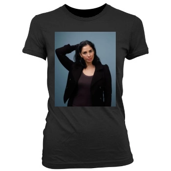 Sarah Silverman Women's Junior Cut Crewneck T-Shirt