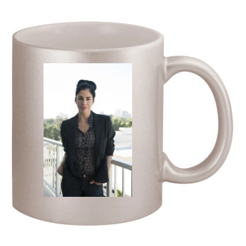 Sarah Silverman 11oz Metallic Silver Mug