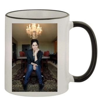 Sarah Silverman 11oz Colored Rim & Handle Mug