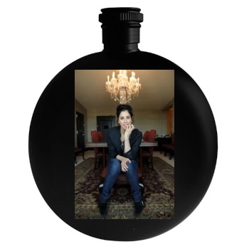 Sarah Silverman Round Flask