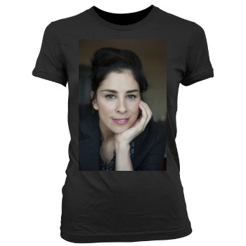 Sarah Silverman Women's Junior Cut Crewneck T-Shirt