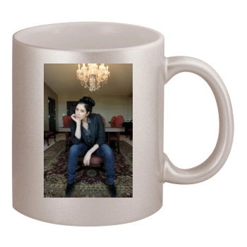 Sarah Silverman 11oz Metallic Silver Mug