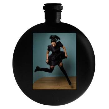 Sarah Silverman Round Flask